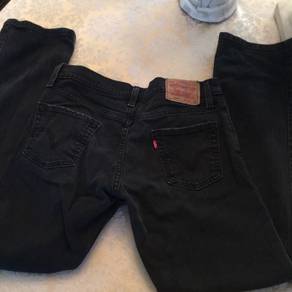 Levi’s 514 black Slim Straight jeans - Picture 6 of 15
